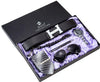 Men's Leisure Gift Suit With Alloy Case Stainless Steel Clasp Pu Strap And Round Dial