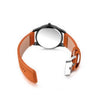 Men's Leisure Quartz Calendar Watch With Alloy Case Imitation Leather Frosted Belt And Round Dial