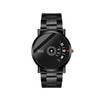 Men's Leisure Quartz Watches Stainless Steel Case And Strap Round Dial Waterproof
