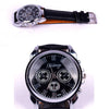 Men's Leisure Round Alloy Case Pu Strap Quartz Watch Gift Set