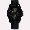 Men's Leisure Sports Quartz Watch With Round Dial Nylon Woven Strap Stainless Steel Pin Buckle
