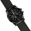 Men's Leisure Sports Quartz Watch With Round Dial Nylon Woven Strap Stainless Steel Pin Buckle