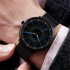 Men's Luminous Alloy Mesh Band Leisure Round Dial Watch