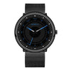 Men's Luminous Alloy Mesh Band Leisure Round Dial Watch