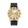 Men's Metal Alloy Stainless Steel Fashion Business Round Digital Quartz Wrist Watch