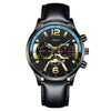 Men's Metal Belt Quartz Watch With Round Dial Fashion Trend Luminous
