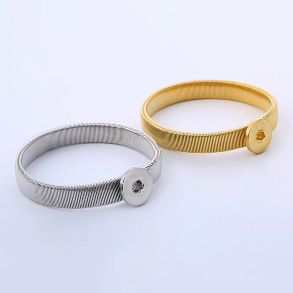 Men's Metal Geometric Arm Ring Bracelet With Electroplating