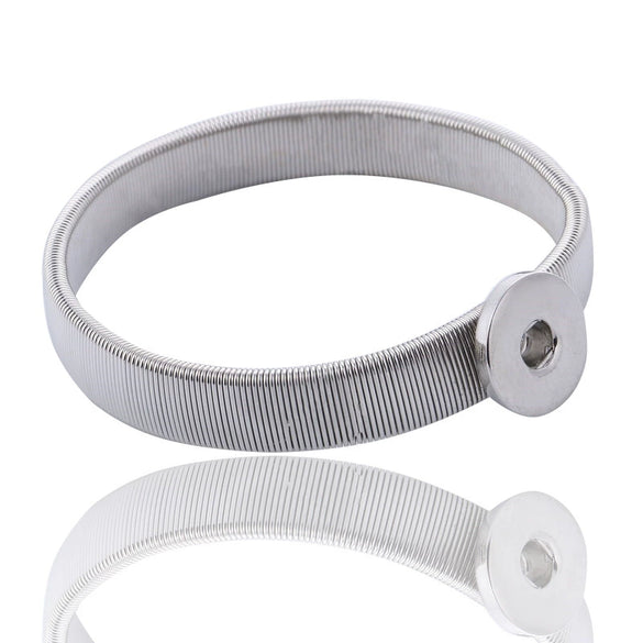 Men's Metal Geometric Arm Ring Bracelet With Electroplating