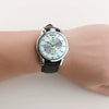 Men's Multifunctional Waterproof Luminous Watch Alloy Case Leather Canvas Strap Round Dial