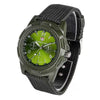 Men's Nylon Woven Strap Quartz Watch Round Alloy Case Stainless Steel Buckle Pointer Display Luminous Sports Leisure Watch