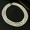 Men's Personality Geometric Handmade Pearl Alloy Necklace