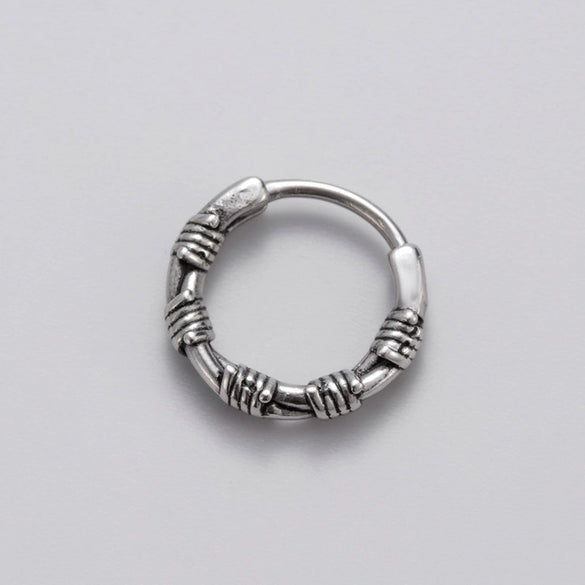 Men's Piercing Earrings Stainless Steel Cast Fashion Retro