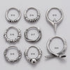 Men's Piercing Earrings Stainless Steel Cast Fashion Retro