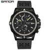 Men's Quartz Watch Zinc Alloy Outdoor Mountaineering Sports Detachable Woven Round Simple Style