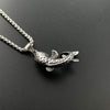 Men's Retro Jewelry Stainless Steel Necklace With Doll Pattern And Polishing Treatment