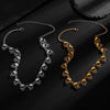 Men's Retro Punk Style Alloy Geometric Skull Electroplating Bracelet