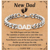 Men's Retro Trendy Stainless Steel Cuban Chain Bracelet With Geometric Letter And Number Design Electroplated Fashion Jewelry