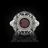 Men's Ring Alloy Gold Silver Retro Crown Lion Electroplated