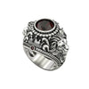 Men's Ring Alloy Gold Silver Retro Crown Lion Electroplated