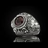 Men's Ring Alloy Gold Silver Retro Crown Lion Electroplated