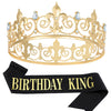 Men's Round Crown Alloy Headwear Accessories Glitter Cloth Semimanual And Semimechanical