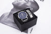 Men's Simple Style Alloy Wrist Watch With Round Dial And Stainless Steel Single Folding Buckle