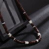 Men's Soft Pottery Beaded Handmade Necklace