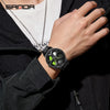 Men's Solid Steel Band Quartz Watch Alloy Case Stainless Steel Buckle Round Dial Leisure Style Waterproof