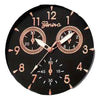 Men's Sport Quartz Watch And Belt Bracelet Set Alloy Case Imitation Leather Strap Ordinary Glass Mirror