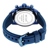 Men's Sports Alloy Case Silicone Strap Round Dial Waterproof Luminous Quartz Watch