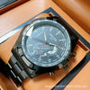 Men's Sports Business Alloy Case Mineral Reinforced Glass Mirror Steel Belt Luminous Waterproof Calendar Watch