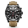 Men's Sports Multifunctional Watch Alloy Leather Round