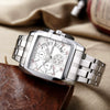Men's Sports Outdoor Square Alloy And Stainless Steel Watch