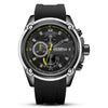 Men's Sports Watch Alloy Case Silicone Strap Round Dial
