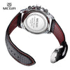 Men's Sports Watch Alloy High Belt Belt Round Dial