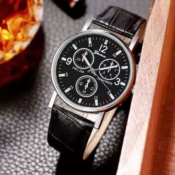Men's Stainless Steel And Alloy Watch With Automatic Movement Waterproof Luminous Calendar Round Dial Spiral Crown Mineral Strengthened Glass Mirror