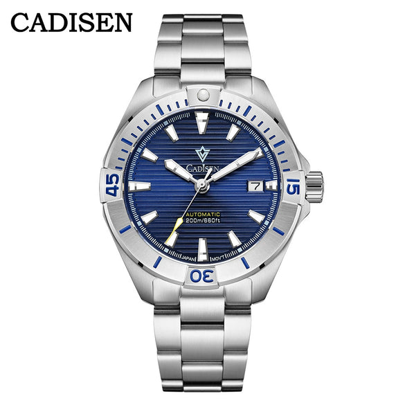 Men's Stainless Steel Automatic Business Luminous Diving Watch