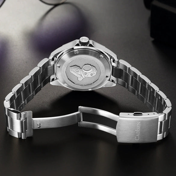 Men's Stainless Steel Automatic Business Luminous Diving Watch