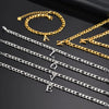 Men's Stainless Steel English Letter Bracelet With Polish Finish