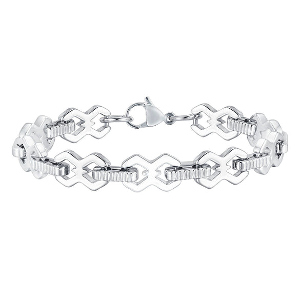 Men's Stainless Steel Fashion Hiphop Bracelet