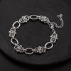 Men's Stainless Steel Geometric Hiphop Handmade Polished Chain Bracelet