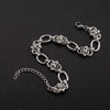 Men's Stainless Steel Geometric Hiphop Handmade Polished Chain Bracelet