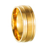 Men's Stainless Steel Geometric Ring Electroplated Nonfading Jewelry
