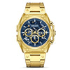 Men's 316 Stainless Steel Hollow Fashion Sports Chronograph Quartz Round Watch