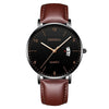 Men's Stainless Steel Metal Luminous Quartz Fashion Round Watch