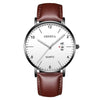 Men's Stainless Steel Metal Luminous Quartz Fashion Round Watch