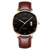Men's Stainless Steel Metal Luminous Quartz Fashion Round Watch