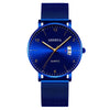 Men's Stainless Steel Metal Luminous Quartz Fashion Round Watch