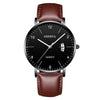 Men's Stainless Steel Metal Luminous Quartz Fashion Round Watch