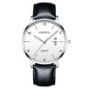 Men's Stainless Steel Metal Luminous Quartz Fashion Round Watch